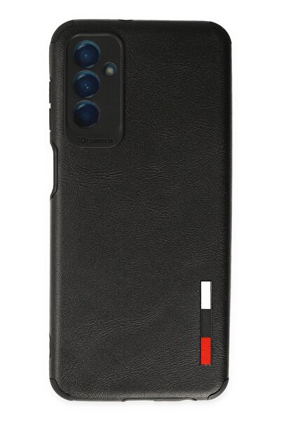 feifei حافظة سامسونج جالاكسي M13 من السيليكون الجلدي - أسود-(5796) - VOANFD8442-7513