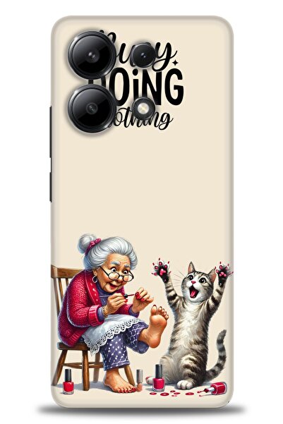 kılıfevreni جراب متوافق مع هاتف Xiaomi Redmi Note 13 4G A+ Plus + واقي شاشة س...