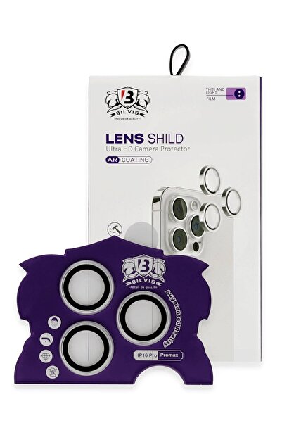 OEM iPhone 16 Pro Max Bilvis Titan Camera Lens - Silver-(5796) - Chtbil2790-3049