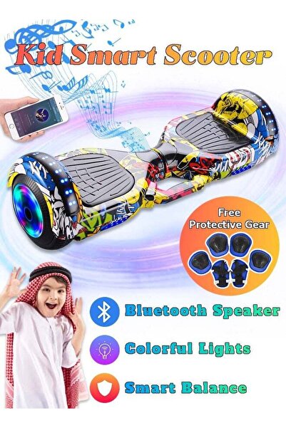 Mi VAZA Kid Smart Scooter - Hoverboard - Two-Wheel Self Balancing - Electric Scooter with Light and