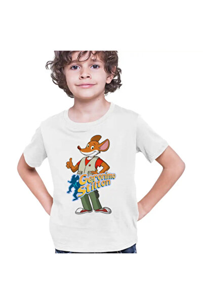 OEM Tricou Copii Baieti Geronimo Stilton Aventori Soricel Jurnalist