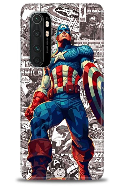 kılıfevreni غطاء متوافق مع هاتف Xiaomi Mi Note 10 Lite A+ Plus غطاء HD مطبوع ...