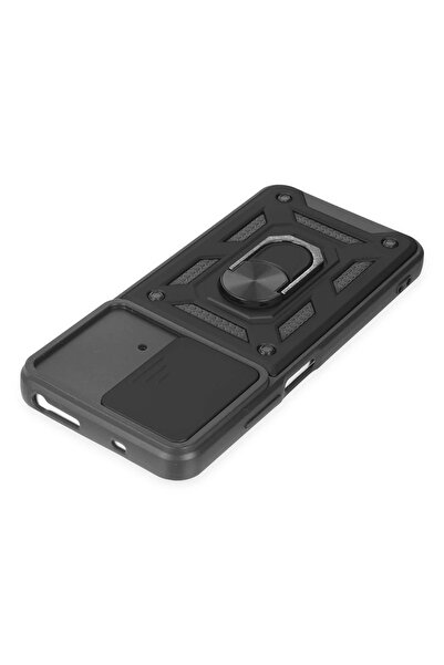 toyigoo Xiaomi Poco M4 Pro 4g Case Pars Silicone with Lens Ring - Black-(5796) - Tygo6547-8655