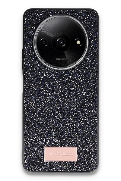 Khayra غطاء شاومي ريدمي A3 4G اللامع - أسود - (5796) - ESZAOC4390-3823