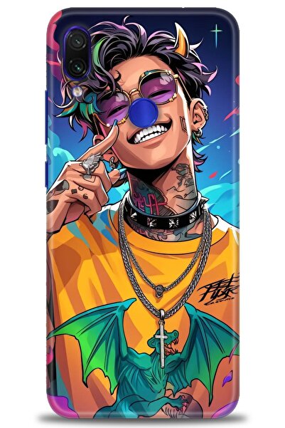 kılıfevreni جراب متوافق مع هاتف Xiaomi Redmi Note 7 A+ Plus + واقي شاشة من ال...