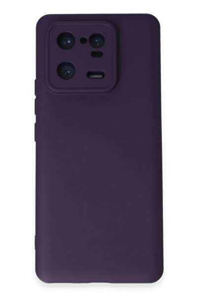 Khayra حافظة هاتف Xiaomi Mi 13 Pro من السيليكون المخملي الداخلي - أرجواني-(5796) - ESZAOC3962-6495