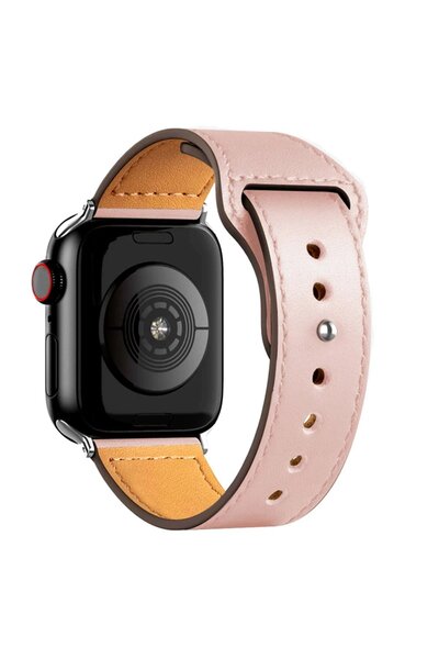 ETC Apple Watch 38mm Kr415 Luaz Leather Band - Pink-(5796) - Myg5079-3737