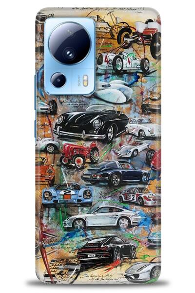 kılıfevreni غطاء متوافق مع هاتف Xiaomi Mi 13 Lite A+ Plus غطاء HD مطبوع - غطا...