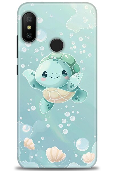 kılıfevreni غطاء متوافق مع هاتف Xiaomi Mi A2 Lite A+ Plus غطاء HD مطبوع - غطا...