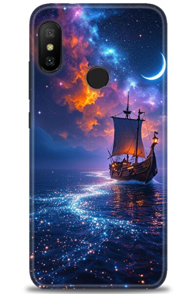 kılıfevreni غطاء متوافق مع هاتف Xiaomi Mi A2 Lite A+ Plus HD مطبوع - غطاء من ...