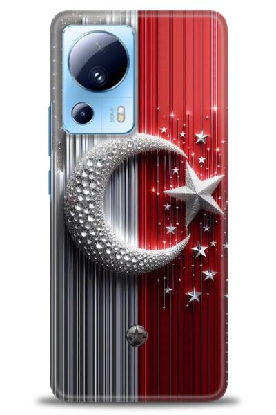 kılıfevreni غطاء متوافق مع هاتف Xiaomi Mi 13 Lite A+ Plus HD مطبوع - غطاء من ...