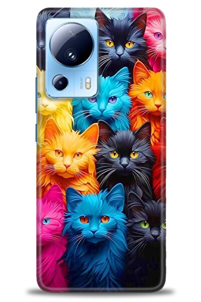 kılıfevreni غطاء متوافق مع هاتف Xiaomi Mi 13 Lite A+ Plus HD مطبوع - غطاء من ...