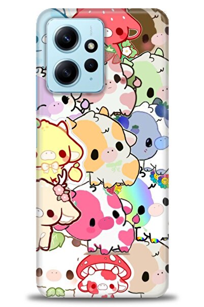 kılıfevreni جراب متوافق مع هاتف Xiaomi Redmi Note 12 4G A+ Plus + واقي شاشة س...