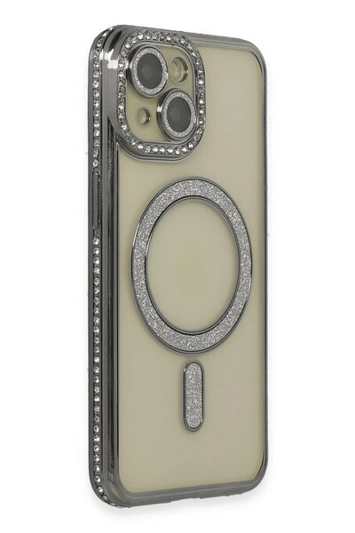 Khayra حافظة آيفون 15 جوك سيلور مغناطيسية آمنة - رمادي-(5796) - ESZAOC2768-7268