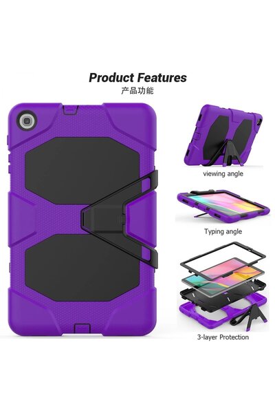 OEM Samsung Galaxy T510 Tab a 10.1 Case Griffin Tablet Cover - Purple-(5796) - Voanfd8876-9746