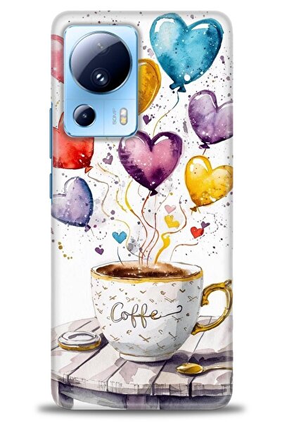 kılıfevreni غطاء متوافق مع هاتف Xiaomi Mi 13 Lite A+ Plus HD مطبوع - غطاء من ...