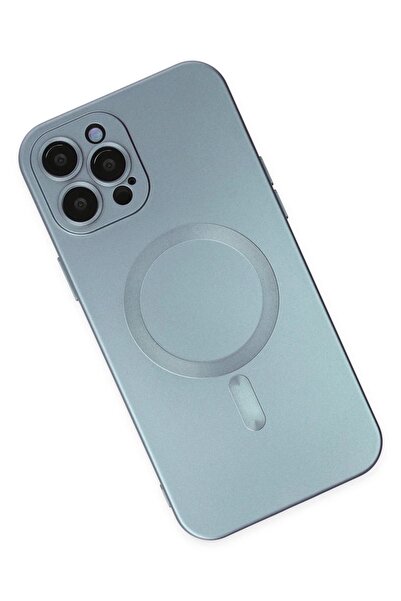 UStores iPhone 12 Pro Max Case Moshi Lens Magneticsafe Silicone - Sierra Blue-(5796) - Ufukaal1310-1474