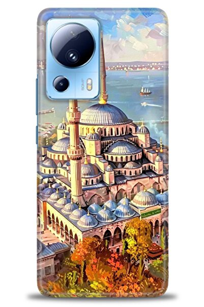 kılıfevreni غطاء متوافق مع هاتف Xiaomi Mi 13 Lite A+ Plus غطاء HD مطبوع - غطا...