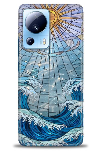 kılıfevreni غطاء متوافق مع هاتف Xiaomi Mi 13 Lite A+ Plus HD مطبوع - غطاء سيل...