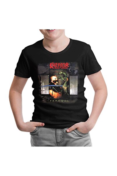 Lord T-Shirt كريتور - تجديد تي شيرت أسود للأطفال