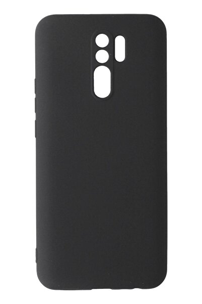 LİWORA حافظة هاتف Xiaomi Redmi 9 من السيليكون المخملي الداخلي - رمادي-(5796) - VOANFD6862-6468