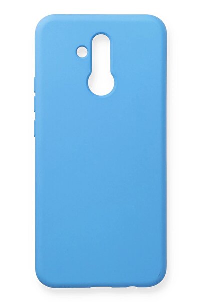 feifei حافظة هواوي ميت 20 لايت من السيليكون المخملي الداخلي - أزرق - (5796) - VOANFD2000-2874