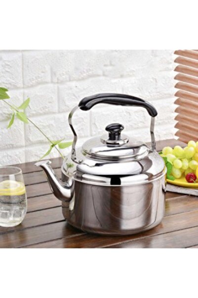 abnturk 14cm Üstten Saplı Alüminyum Çaydanlık Isıya Dayanıklı Kulp