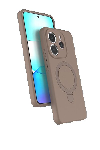 feifei غطاء حماية ماج سيف من ريجال لهاتف شاومي ريدمي نوت 14 4G - تيتانيوم صحراوي-(5796) - VOANFD7172-7198