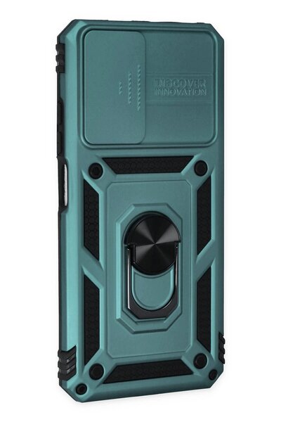 toyigoo Xiaomi Redmi Note 11 Case Pars Silicone with Lens Ring - Green-(5796) - Tygo6984-1204