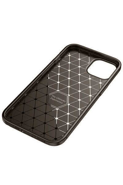 Khayra غطاء آيفون 14 أوتو فوكس كربون - بني-(5796) - ESZAOC3672-9932