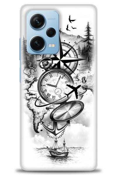 kılıfevreni جراب متوافق مع هاتف Xiaomi Redmi Note 12 Pro Plus + واقي شاشة سير...