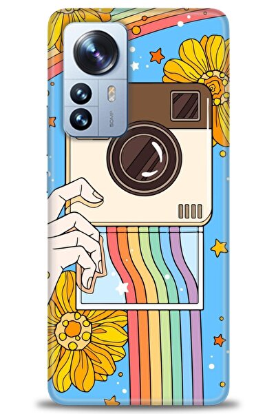 kılıfevreni حافظة متوافقة مع هاتف Xiaomi Mi 12 + واقي شاشة من السيراميك غير ق...