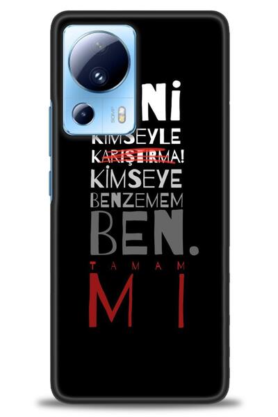 kılıfevreni غطاء متوافق مع هاتف Xiaomi Mi 13 Lite A+ Plus HD مطبوع - غطاء سيل...