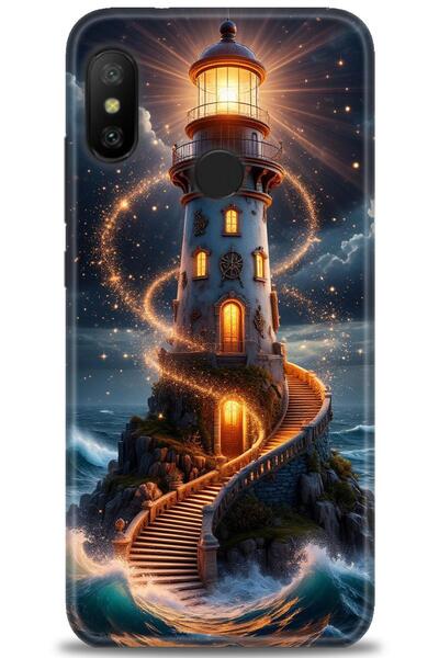 kılıfevreni غطاء متوافق مع هاتف Xiaomi Mi A2 Lite A+ Plus HD مطبوع - غطاء سيل...