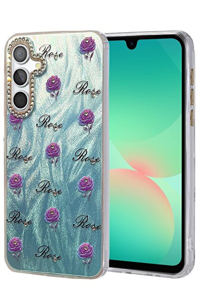 toyigoo غطاء حماية لهاتف سامسونج جالاكسي A26 - غطاء بنمط مرآة - نمط 9-(5796) - VOANFD8612-8241