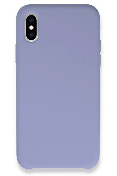 Khayra حافظة آيفون إكس من السيليكون الأنيق - أرجواني - (5796) - ESZAOC9893-7330