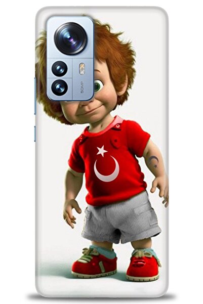 kılıfevreni حافظة متوافقة مع هاتف Xiaomi Mi 12 + واقي شاشة من السيراميك غير ق...