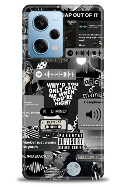 kılıfevreni Redmi Note 12 Pro 5G Uyumlu HD Kalite Silikon Kılıf Şeffaf Siliko...