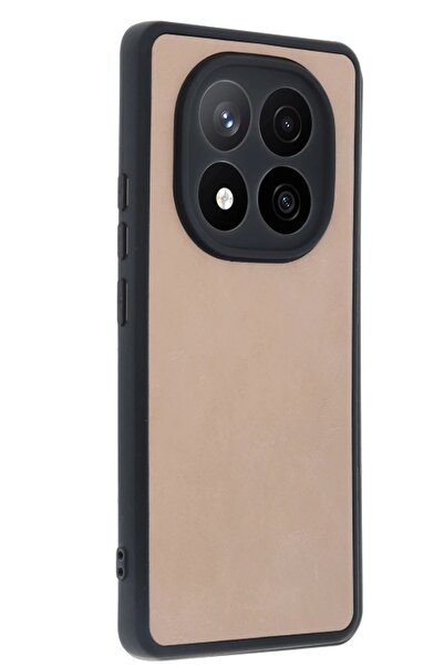 ETC غطاء جلدي لهاتف شاومي ريدمي نوت 14 برو 4G - لون بودرة - (5796) - MYG7706-9061