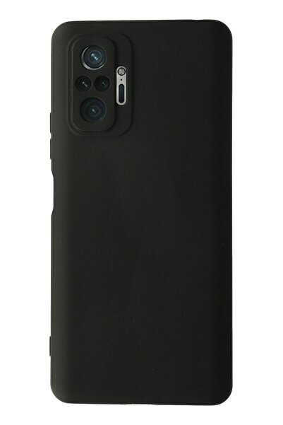 Khayra حافظة هاتف Xiaomi Redmi Note 10 Pro من السيليكون المخملي الداخلي - أسود-(5796) - ESZAOC2334-2918