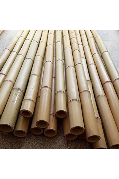genric FFD Bamboo Poles Plant Stakes Natural Garden Bamboo Sticks for Outdoor and Indoor Plants 100cm 4 Pcs