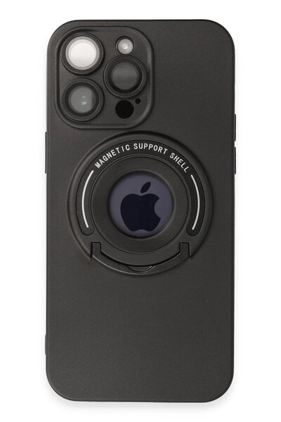 feifei غطاء حماية لهاتف آيفون 13 برو ماكس من لوكا ماجنيتيكسيف - أسود-(5796) - VOANFD4516-3050