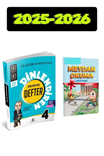Eker Test Yayınları 4. Sınıf Dinlendiren Defter