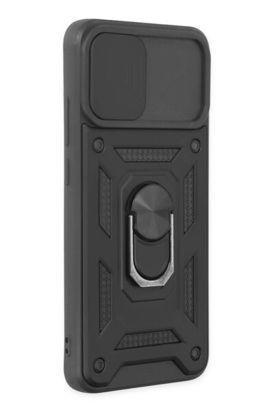 toyigoo Samsung Galaxy A03 Case Pars Silicone with Lens Ring - Black-(5796) - Tygo6200-2842