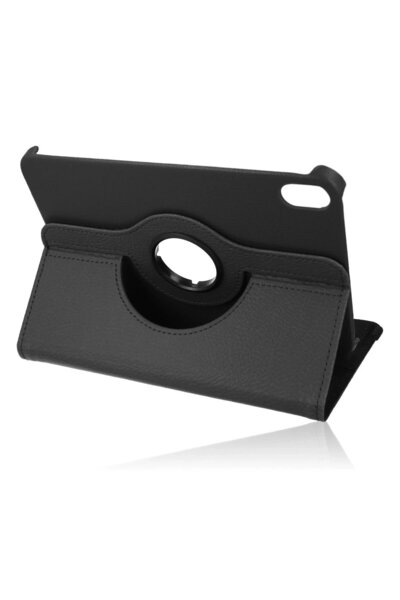 lowell home حافظة آيباد ميني 6 360 حافظة جلدية للتابلت - أسود-(5796) - LOHO86...