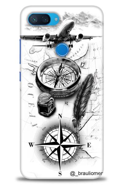 kılıfevreni غطاء متوافق مع هاتف Xiaomi Mi 8 Lite A+ Plus HD مطبوع - غطاء من ا...