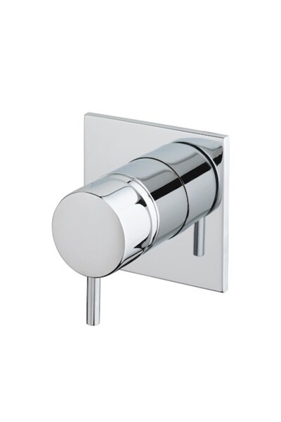 Spis Design Baterie monocomandă încorporată, model rotund, cu o singură ieșire