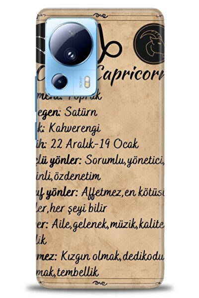 kılıfevreni غطاء متوافق مع هاتف Xiaomi Mi 13 Lite A+ Plus HD مطبوع - غطاء من ...