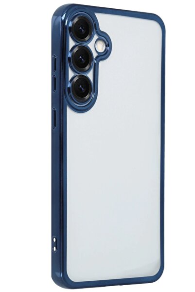 feifei حافظة سامسونج جالاكسي S25 من السيليكون مع عدسة - أزرق داكن-(5796) - VOANFD8701-1860