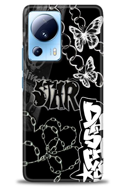 kılıfevreni غطاء متوافق مع هاتف Xiaomi Mi 13 Lite A+ Plus HD مطبوع - غطاء من ...